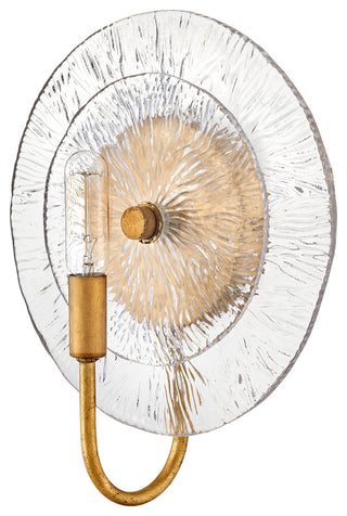 Fredrick Ramond Rene Medium Single Light Sconce, Distressed Brass