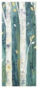 "Birches in Spring Panel II" Digital Paper Print by Julia Purinton, 18"x42"