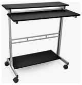 Luxor Stand Up Desk, Black, 40"