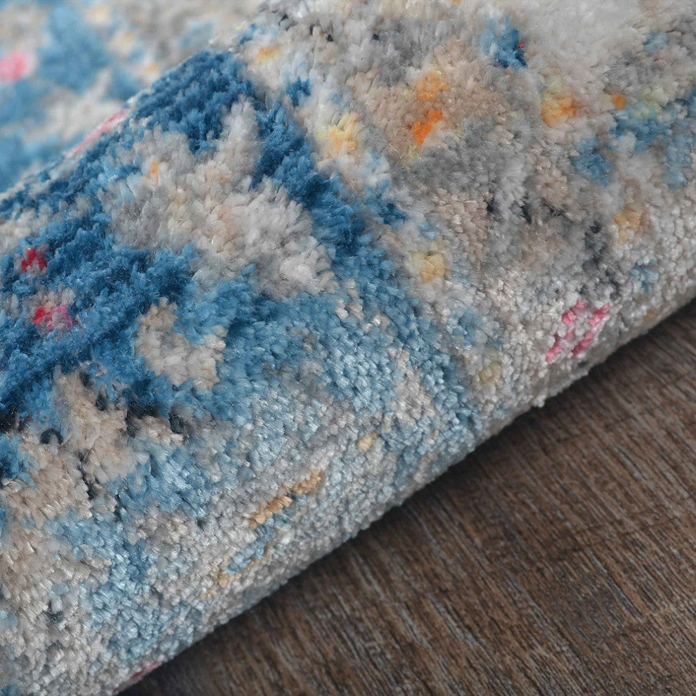 MACHINE MADE POLYESTER AREA RUGS  -Multicolor, Oriental ,Rugs for Living Room