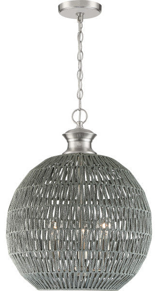 Quoizel QF4034PN Three Light Pendant, Palladian Bronze Finish