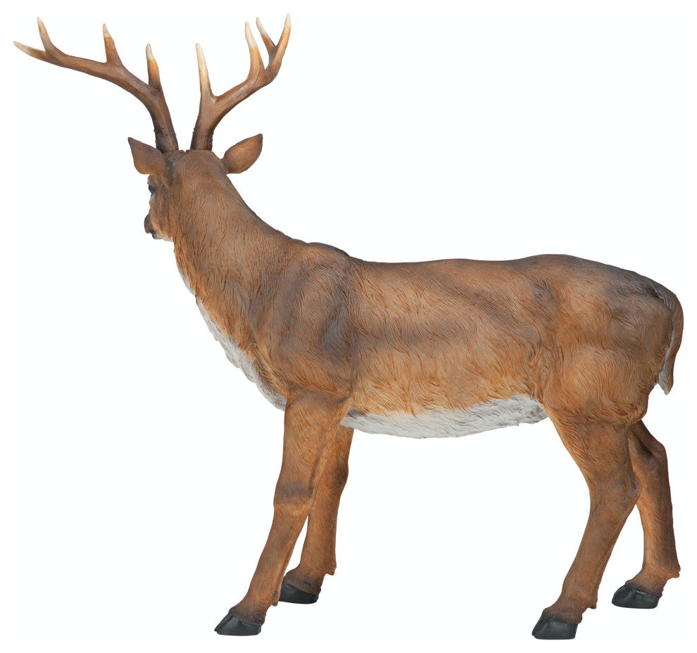 Standing Big Buck Statue