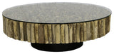 Manhattan Coffee Table, Round, with Glass