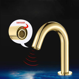 Brio Commercial Gold Touch less Volume Automatic Sensor Hands Free Faucet