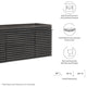 Render 48" Wall-Mount Bathroom Vanity Cabinet, Charcoal