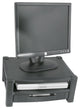 Two Tier Adjustable Monitor Stand With Drawer