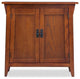 Leick Favorite Finds Solid Wood Mission Hall Stand in Brown
