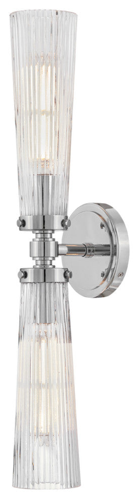 Hinkley Lighting 50092 Jude 2 Light 24"W Bath Bar - Black Oxide