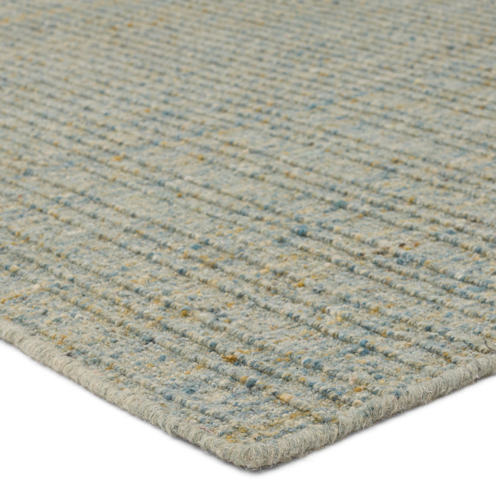 Jaipur Living Vidalia Handmade Striped Blue/ Gold Area Rug 10'X14'