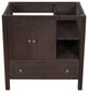 Gewnee 30" Bathroom Vanity Base Only, Brown