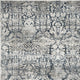 HomeRoots 91" X 91" Teal Polyester or Viscose Rug