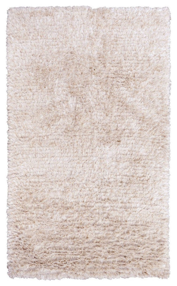 Classic Home The Ritz Shag Ivory Rug, 8'x10'