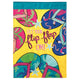 Flag  Double Applique  Get Your Flop On Polyester Large