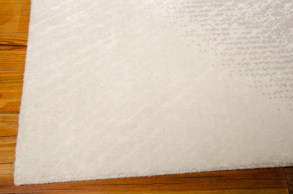 Nourison Twilight 5'6" x 8' Ivory/Grey Modern Indoor Area Rug