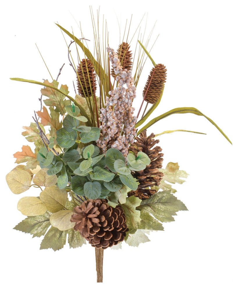 Mixed Fall Foliage Bush, Set of 2