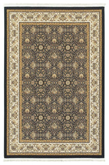 Oriental Weavers Masterpiece Navy/ Ivory Oriental Indoor Area Rug 6'7"X9'6"