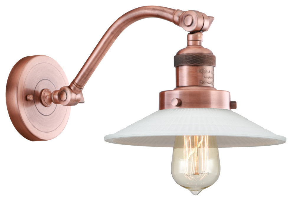 INNOVATIONS LIGHTING 515-1W-AC-G1 Halophane 1 Light Sconce
