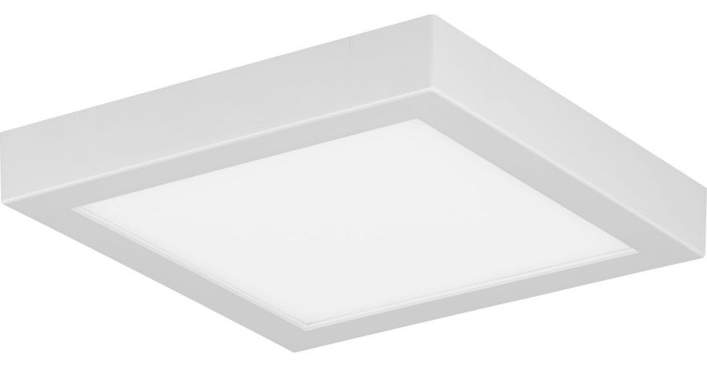 Everlume Collection White 7" Edgelit Square