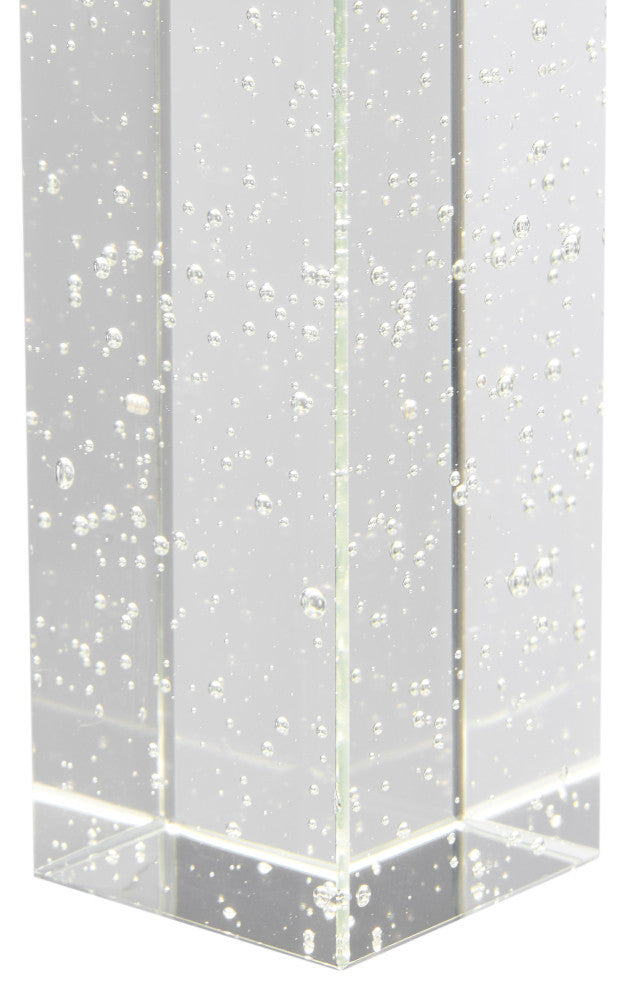 Rectangular Crystal Chandelier // 5 Light