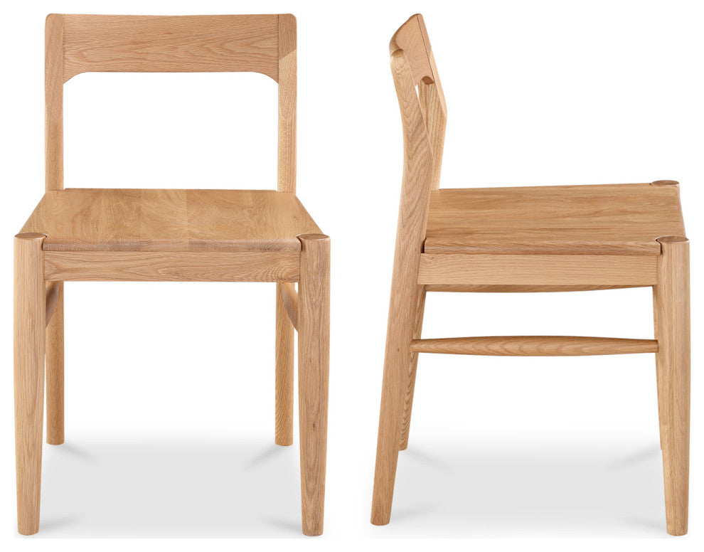 Owing Dining Chair Oak-Set of Two