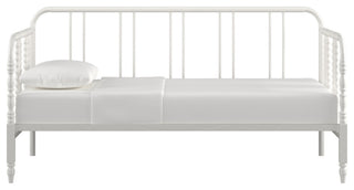Weimar Metal Spool Daybed, White