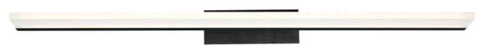 Level 36" LED Bathroom Vanity & Wall Light 3500K, Black