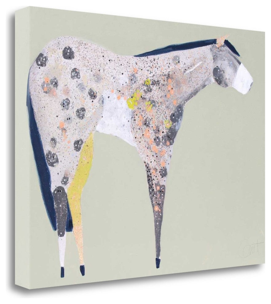 "Horse No. 60" By Anthony Grant, Giclee Print on Gallery Wrap Canvas