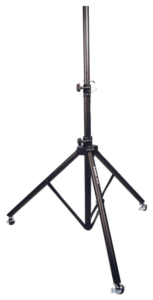 6' Tripod Speaker Stand With Wheels And Brakes