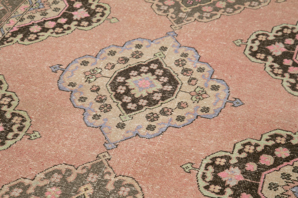Rug N Carpet - Handmade Oriental 4' 9" x 12' 10" One-of-a-Kind Runner Rug