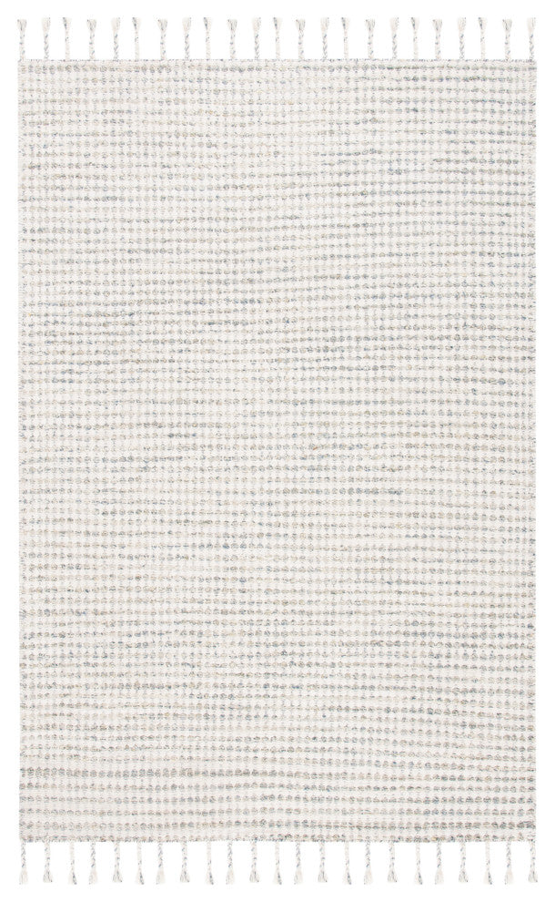 Safavieh Casablanca Collection CSB425L Rug, Light Blue/Ivory, 6' X 9'