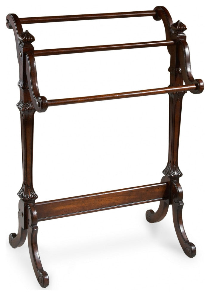 Deep Cherry Vintage Blanket Stand