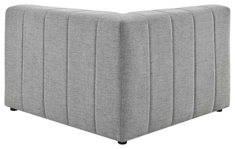 Sectional Sofa Set, Fabric, Gray, Modern, Living Lounge Hotel Hospitality
