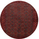 Ahgly Company Indoor Round Traditional Area Rugs, 4' Round