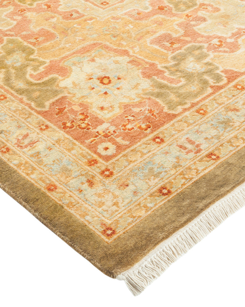 Mogul, One-of-a-Kind Hand-Knotted Area Rug Green, 8'3"x10'10"