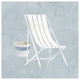 "Serene Seaside II" Digital Paper Print by James Wiens, 38"x38"
