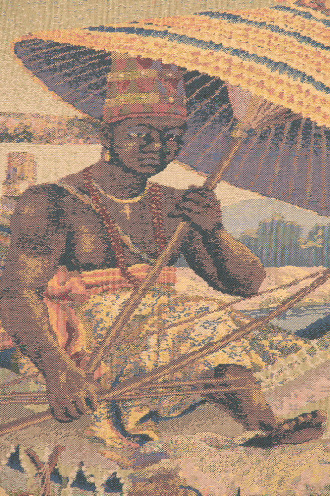 King Borne Old World Colors Belgian Wall Tapestry