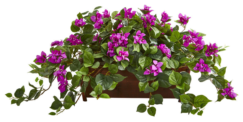 Bougainvillea Artificial Plant in Decorative Planter