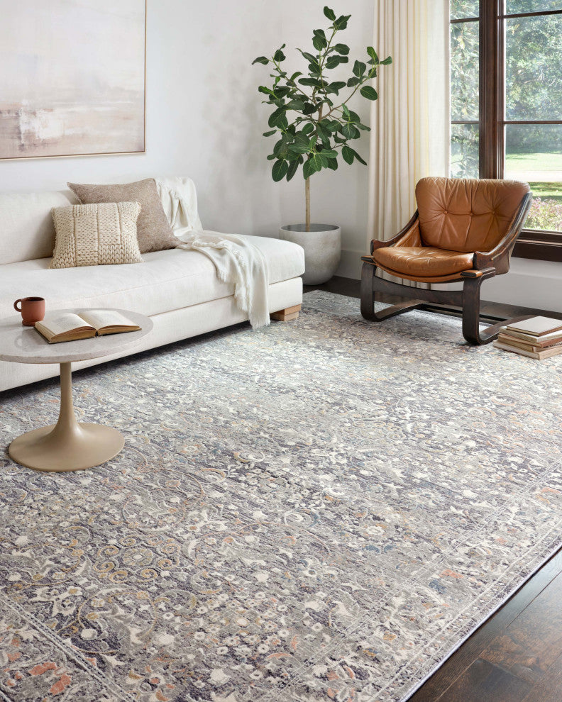 Lucia Rug, Gray and Mist, Gray/Mist, 6'8"x8'8"