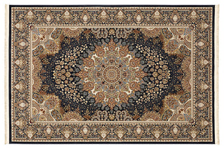 Oriental Weavers Masterpiece Navy and Multi 9'10"x12'10" Indoor Rug