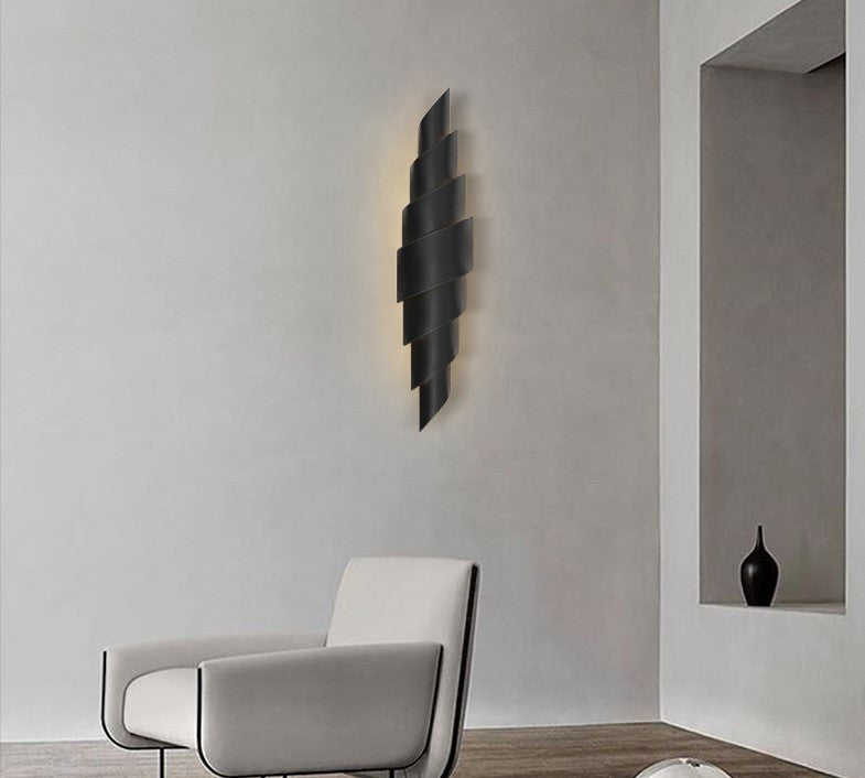 Creative Wall Lamp in Italian Style for Living Room, Bedroom, Black
