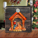 Village Nativity Wooden Decor