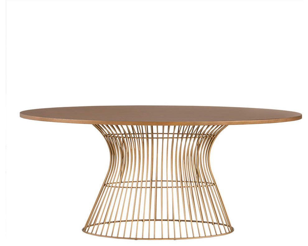 INK+IVY  Mercer Coffee Table, Bronze, Dining Table