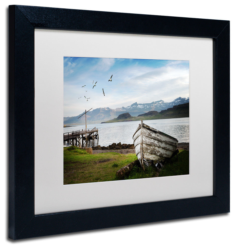 Philippe Sainte-Laudy 'Poem' Matted Framed Art