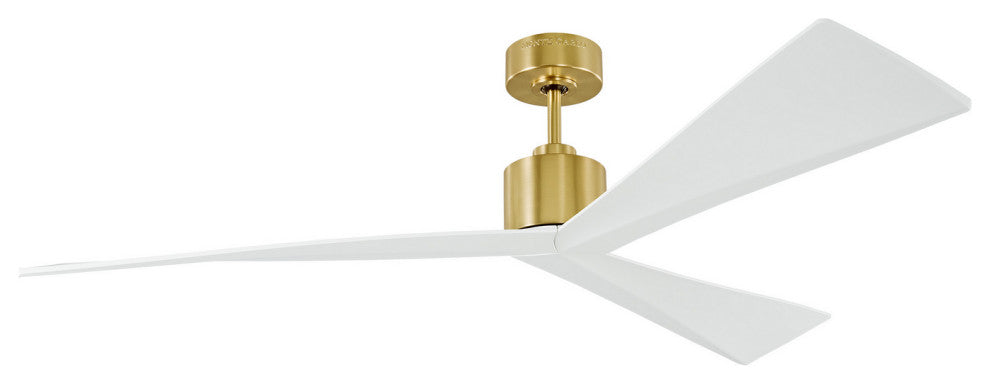 Adler 60" Ceiling Fan in Burnished Brass
