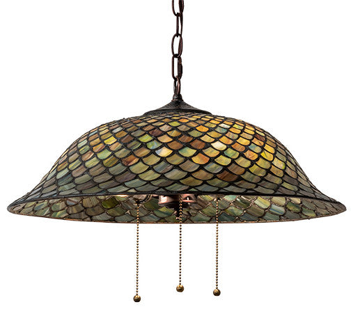 20 Wide Tiffany Fishscale Pendant