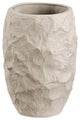Zyan Ceramic Vase, Matte Sandshell