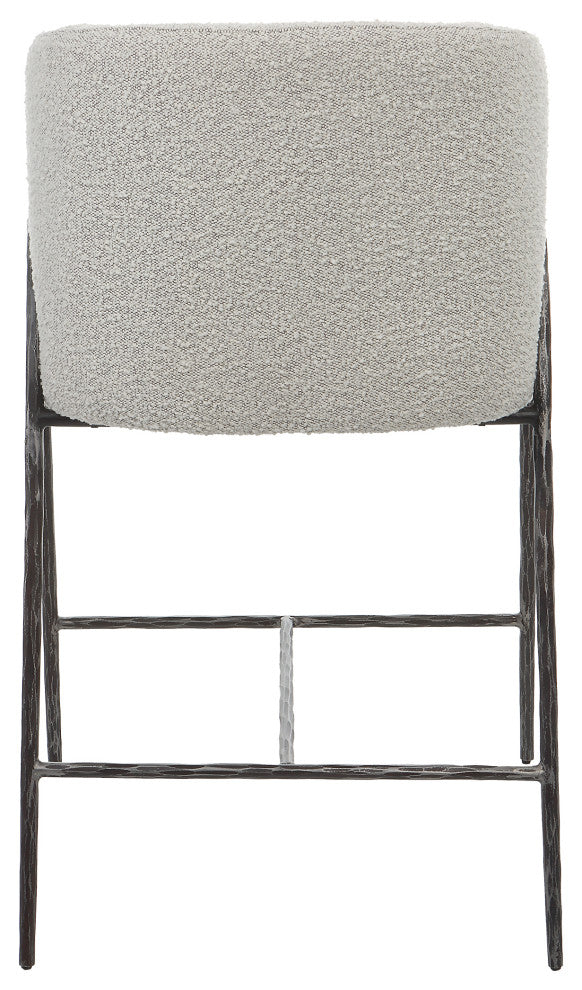 Uttermost Jacobsen Gray 27" Counter Stool