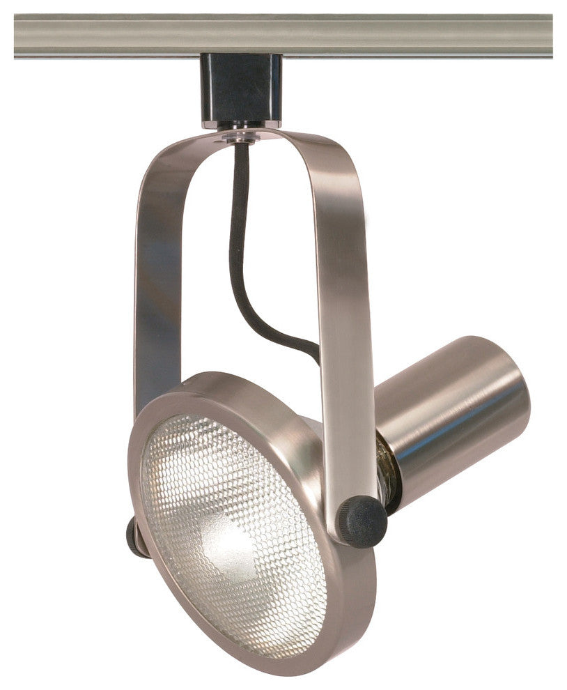Nuvo Track Lighting 1-Light Incandescent Track Light Fixture, Brushed Nickel