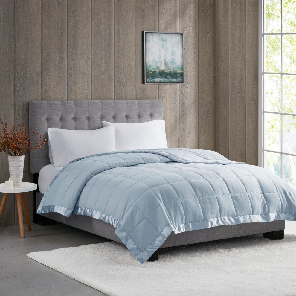 Madison Park Microfiber Blanket, Twin