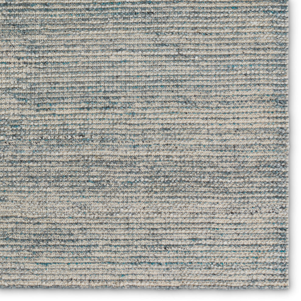 Jaipur Living Crispin Indoor/ Outdoor Solid Area Rug, Blue/White, 9'x12'